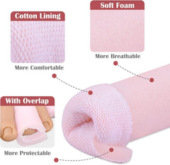 Hyggear™ Hammer Toe Fix - Manga para dedos en martillo con rollo de tamaño mediano superpuesto, protectores de esponja para dedos en martillo - 23329353031