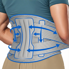 Faja Lumbar Hyggear™ para el dolor de espalda - Alivio inmediato de la ciática, hernia de disco, escoliosis - Diseño transpirable con almohadilla de soporte lumbar - Para el hogar y levantamiento en el trabajo, para hombres y mujeres
