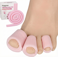 Hyggear™ Hammer Toe Fix - Manga para dedos en martillo con rollo de tamaño mediano superpuesto, protectores de esponja para dedos en martillo - 23329353031