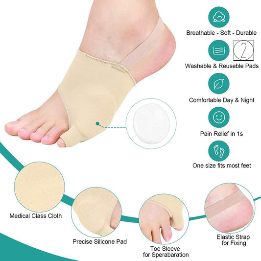 Corrector de juanete de sastre (dedo pequeño) Hyggear